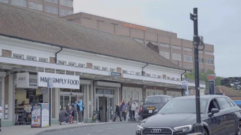 Sutton Train Station Stock Footage 116602309