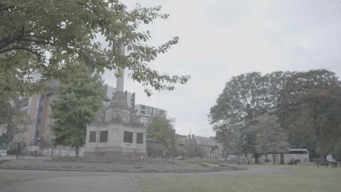 Sutton War Memorial Stock Footage 116596200