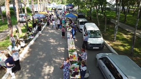 Suturday fair Stock Footage 155789246