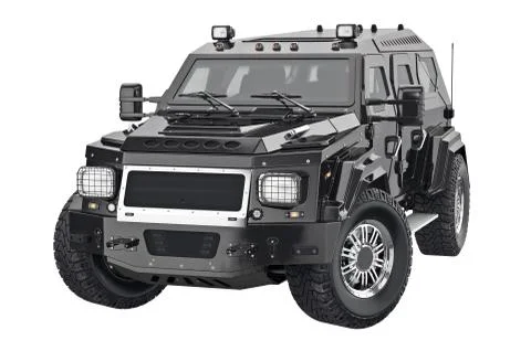 Suv car 4wd Stock Illustration