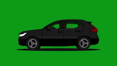 Suv Car Animation Stock Footage 285584500
