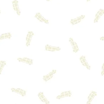 Suv car glyph seamless pattern 스톡 일러스트