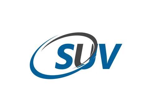 Suv creative logo design vector illustration 스톡 일러스트