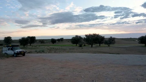 An SUV drives by Stock Footage 132536808