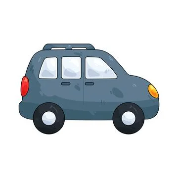 SUV Stock Illustration