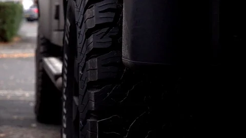 SUV radiator grille Stock Footage 98924647