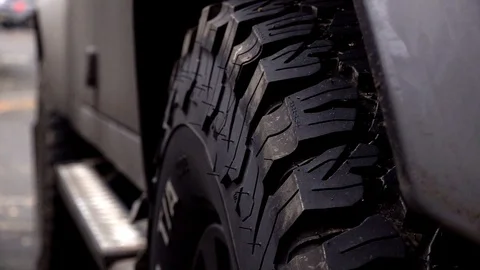 SUV radiator grille Stock Footage 98924763