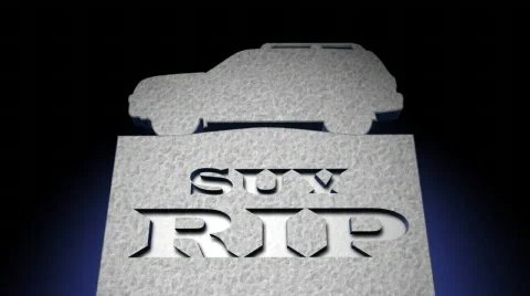SUV RIP Stock Footage