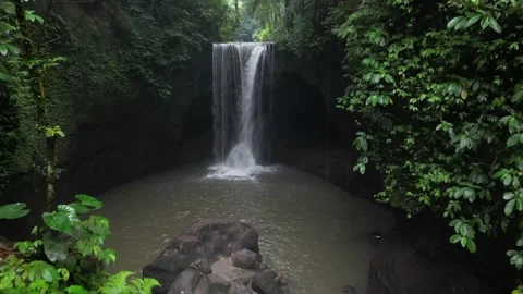 Suwat Waterfall Stock Footage 247307743