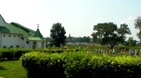 Suzdal Kremlin Stock Footage 7766334