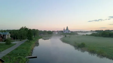 Suzdal town in Russia. Stock Footage 155222406