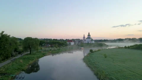 Suzdal town in Russia. Stock Footage 155229403