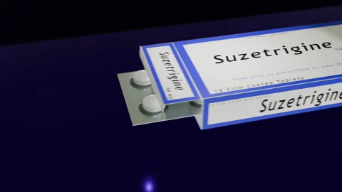 Suzetrigine BlisterPack Vídeos de archivo 330127293