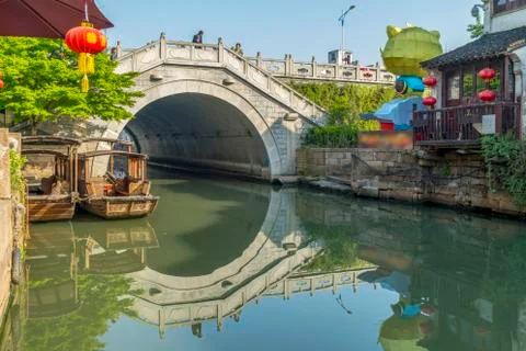 Suzhou Shantang town Stock Photos