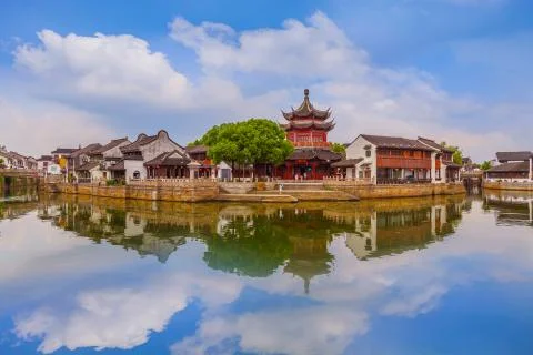 Suzhou town Stock Photos