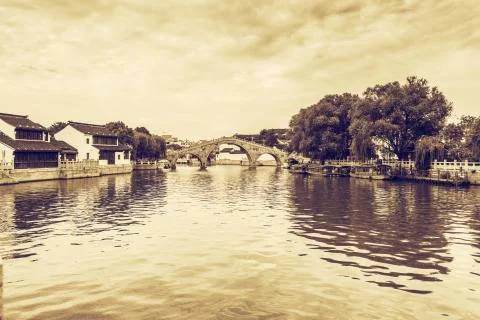 Suzhou town Stock Photos