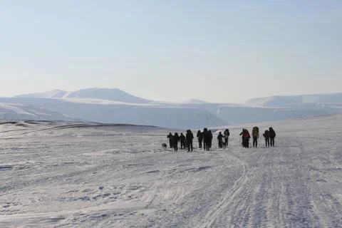 Svalbard, Norway Stock Photos