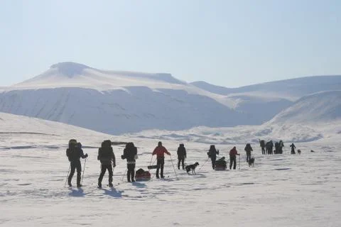 Svalbard, Norway Foto stock