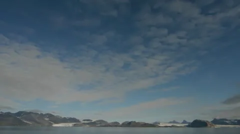 Svalbard Time Lapse Stock Footage 8996099