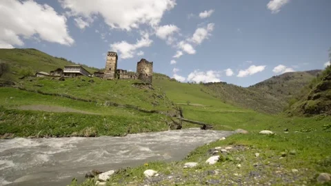 Svan tower Video stock 135741329