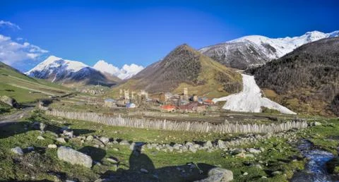 Svaneti Stock Photos