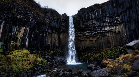 Svartifoss Stock Photos