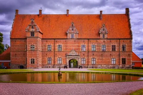 Svenstorp castle 스톡 사진