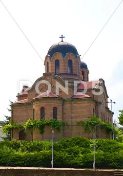 Sveti arhangel mihail church in veliki preslav, bulgaria Stock Photos