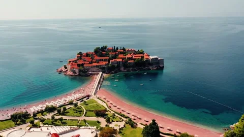 Sveti Stefan Stock Footage 231801720