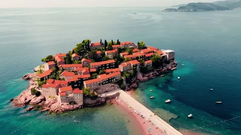 Sveti Stefan Stock Footage 231801815