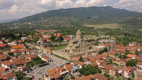 Svetitskhoveli Cathedral in Mtskheta Stock Footage 278361012