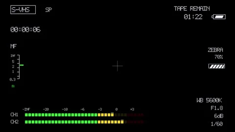 SVHS CAMCORDER Stock Footage 344774261