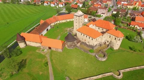 The Svihov Castle. Stock Footage 63318234