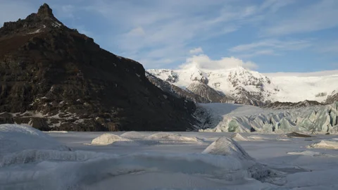 Svínafellsjökull glacier 動画素材 237600230