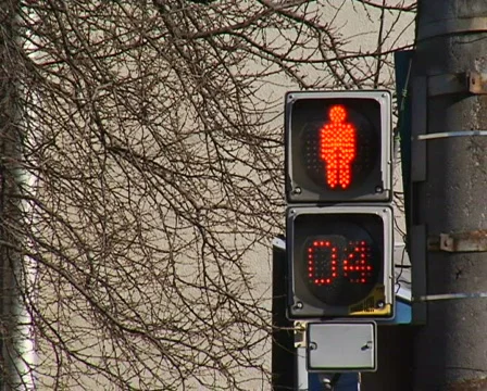 Svitlofor pal Stock Footage 493409