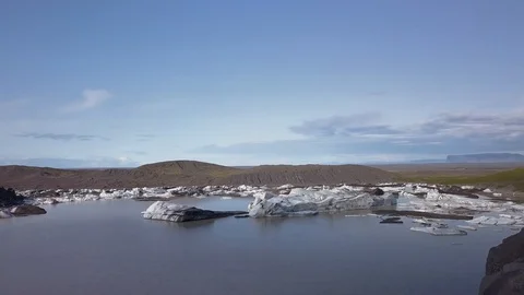 Svnafellsjkull Glacier in Iceland Stock Footage 116493553