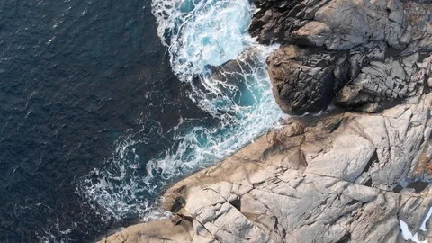 Svolvaer ocean - waves Stock Footage 106924892