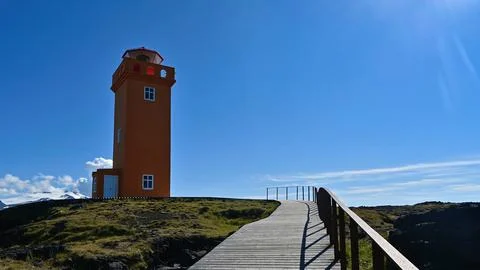 Svrtuloft Lighthouse Stock Photos