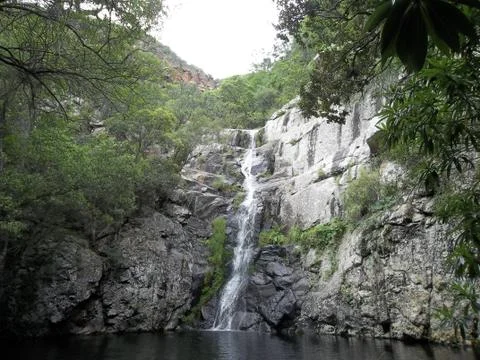 Swadini waterfall (2) Stock Photos
