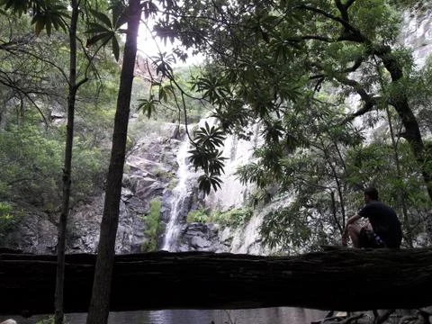 Swadini waterfall Stock Photos