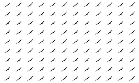 Swallow Bird Motifs Pattern Stock Illustration