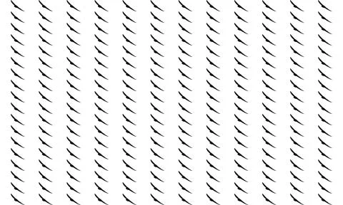 Swallow Bird Motifs Pattern Stock Illustration