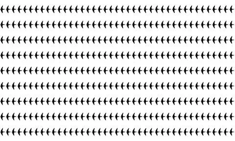 Swallow Bird Motifs Pattern Stock Illustration