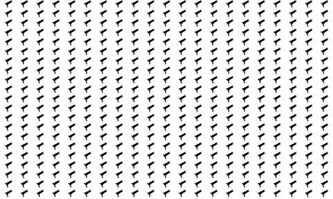 Swallow Bird Motifs Pattern Stock Illustration