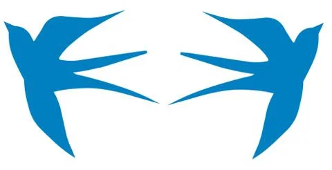 Swallows Stock Illustration