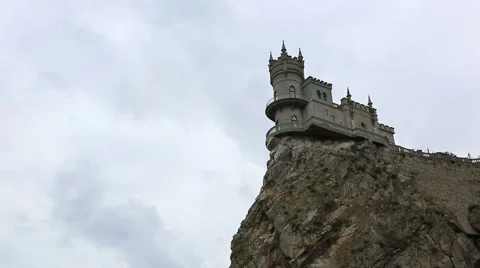 Swallow's Nest Castle, Crimea Video stock 42971553