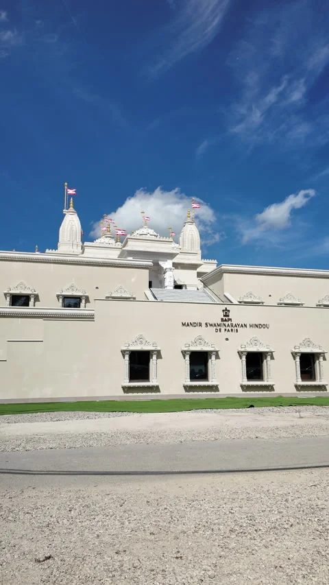 Swaminarayan Hindu Mandir 動画素材 345752212