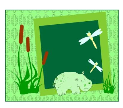 Swamp vector Stock Illustration