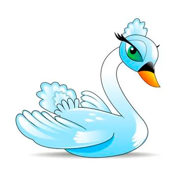 Swan Stock Illustration
