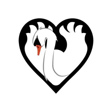Swan Stock Illustration